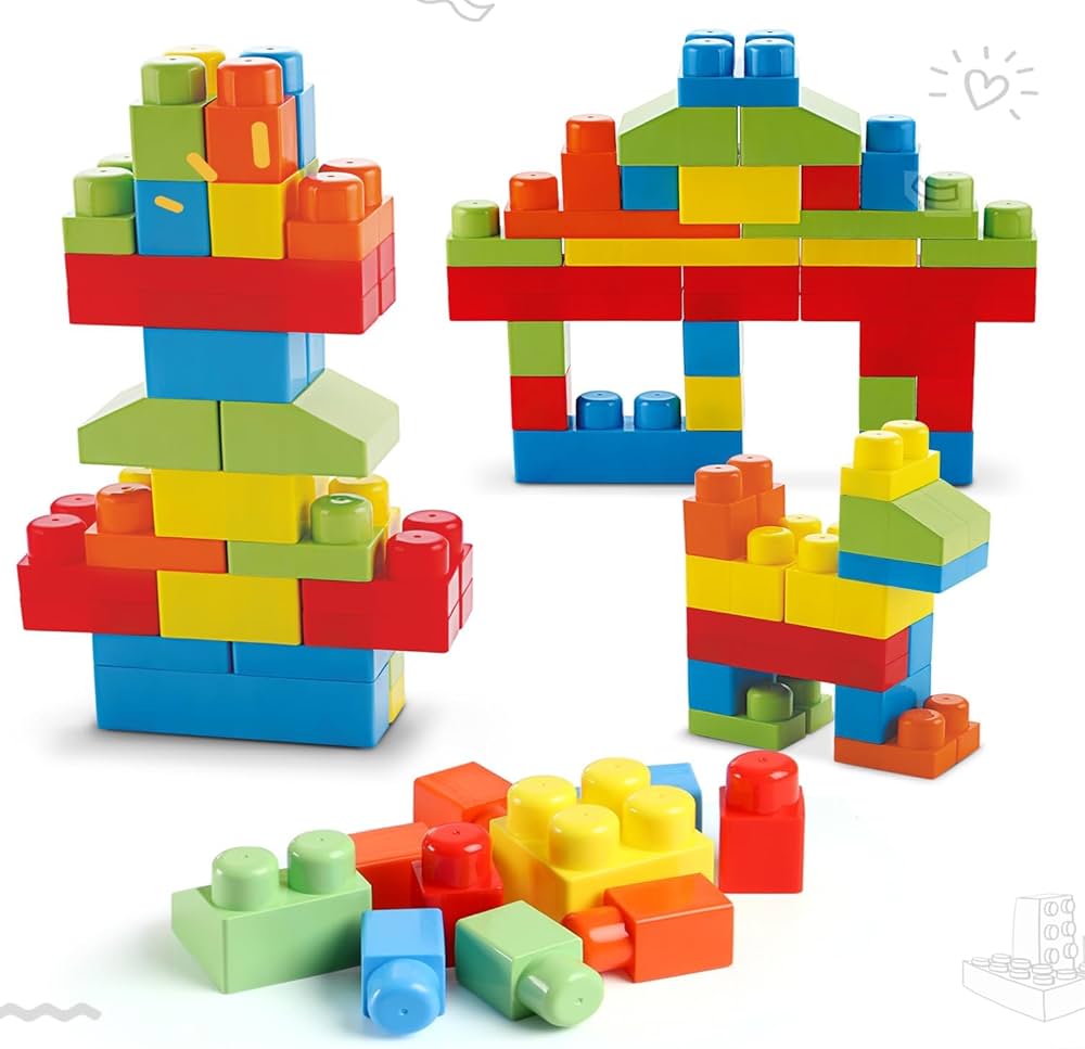 その他 (24 Piece Playset) - BeginAgain - U-Build Its Construction and Pattern Blocks Help Promote Early Math Spatial and Fine Motor Skills 24 Amazon | (24 Piece Playset) - BeginAgain - U-Build Its
